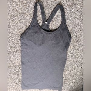 Black Lululemon Ebb to Street tank, size 4.
